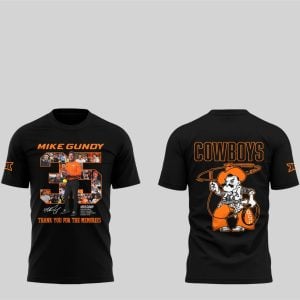 35 2025 OSU Mike Gundy Thank You Shirt