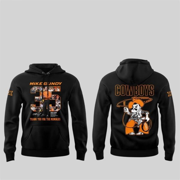 36 2025 OSU Mike Gundy Thank You Hoodie