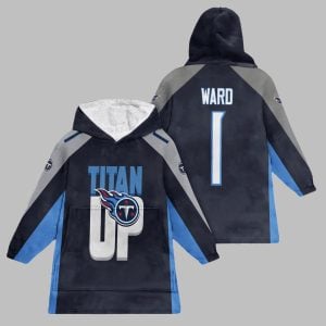 2025 Ward 1 Titan Up Tennessee Blanket Hoodie 1