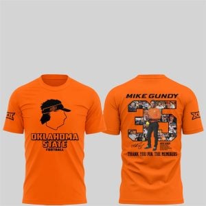 26 2025 OSU Thank You For The Memories Coach Mike Gundy Shirt