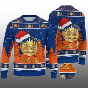 2026 Christmas NY Mets Ugly Christmas Sweater 1 1
