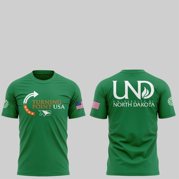 4 North Dakota x Turning Point USA 2025 Shirt
