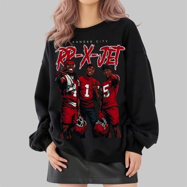 4 Rashee Rice Kansas City RR X JET Sweatshirt