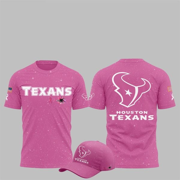 4 Texans Breast Cancer Awareness Sweat 2025 Shirt