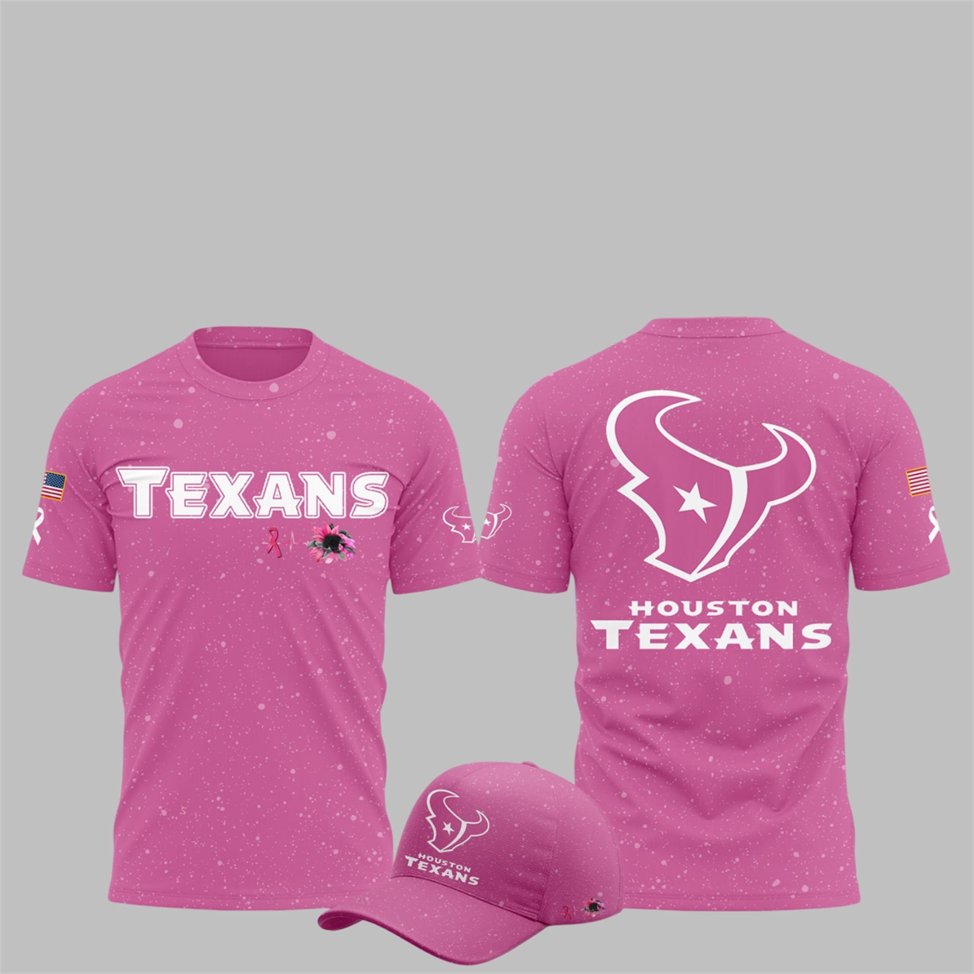 4 Texans Breast Cancer Awareness Sweat 2025 Shirt 4 Texans Breast Cancer Awareness Sweat 2025 Shirt