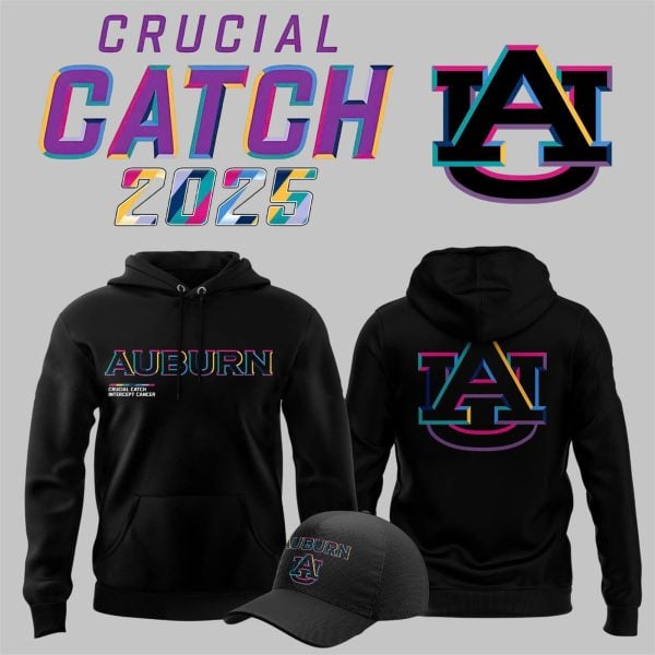 46 2025 Auburn Crucial Catch Hoodie
