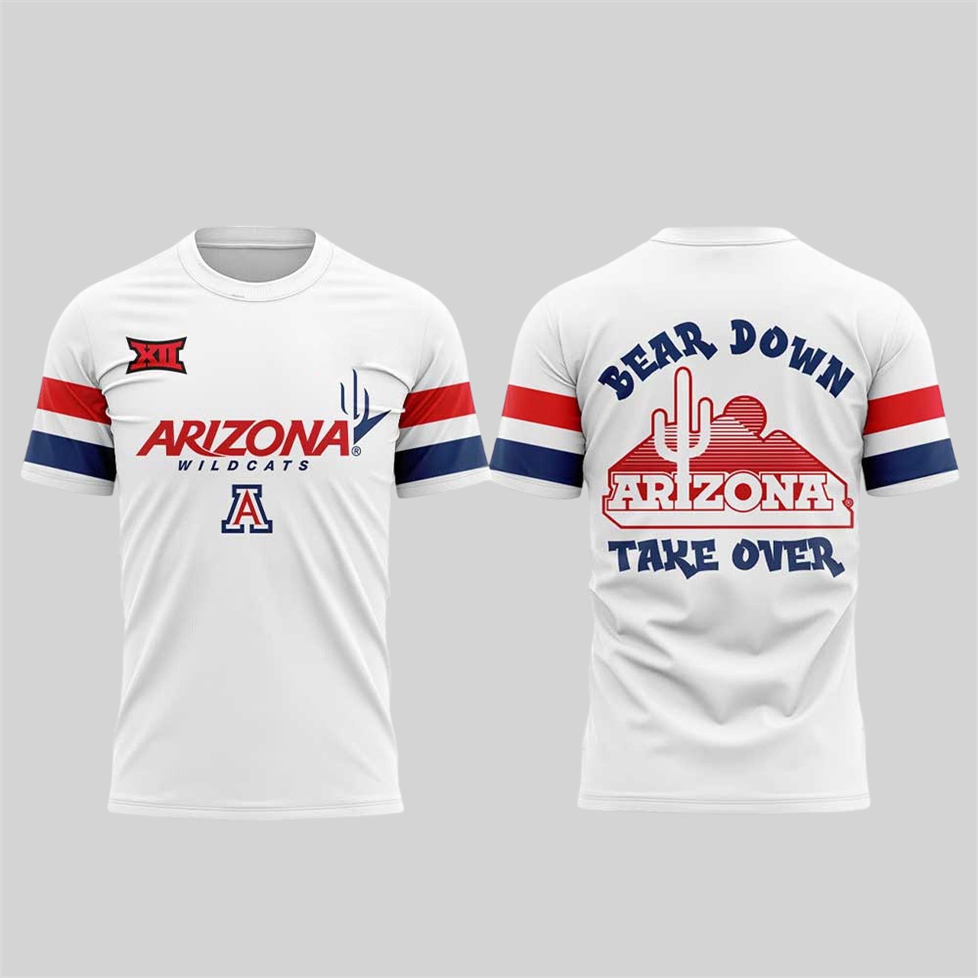 47 2025 Arizona Bear Down Take Over Shirt 47 2025 Arizona Bear Down Take Over Shirt
