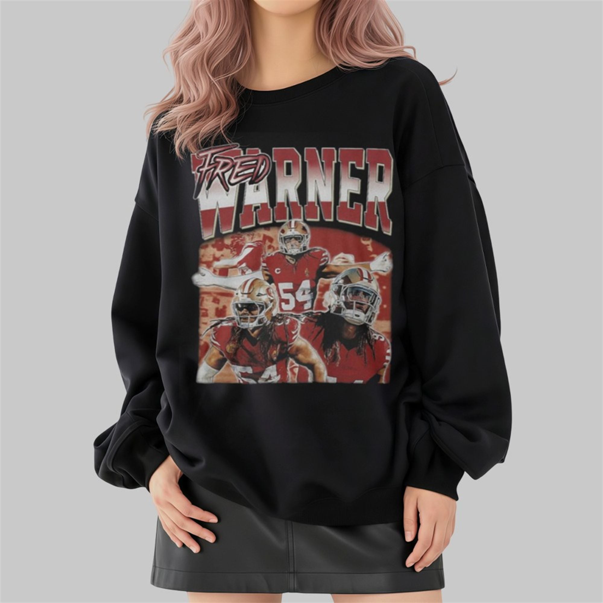 49ers Skyy Moore's Fred Warner Shirt 5 49ers Skyy Moore's Fred Warner Shirt 1 2 4 Tshirt,Hoodie,Sweatshirt
