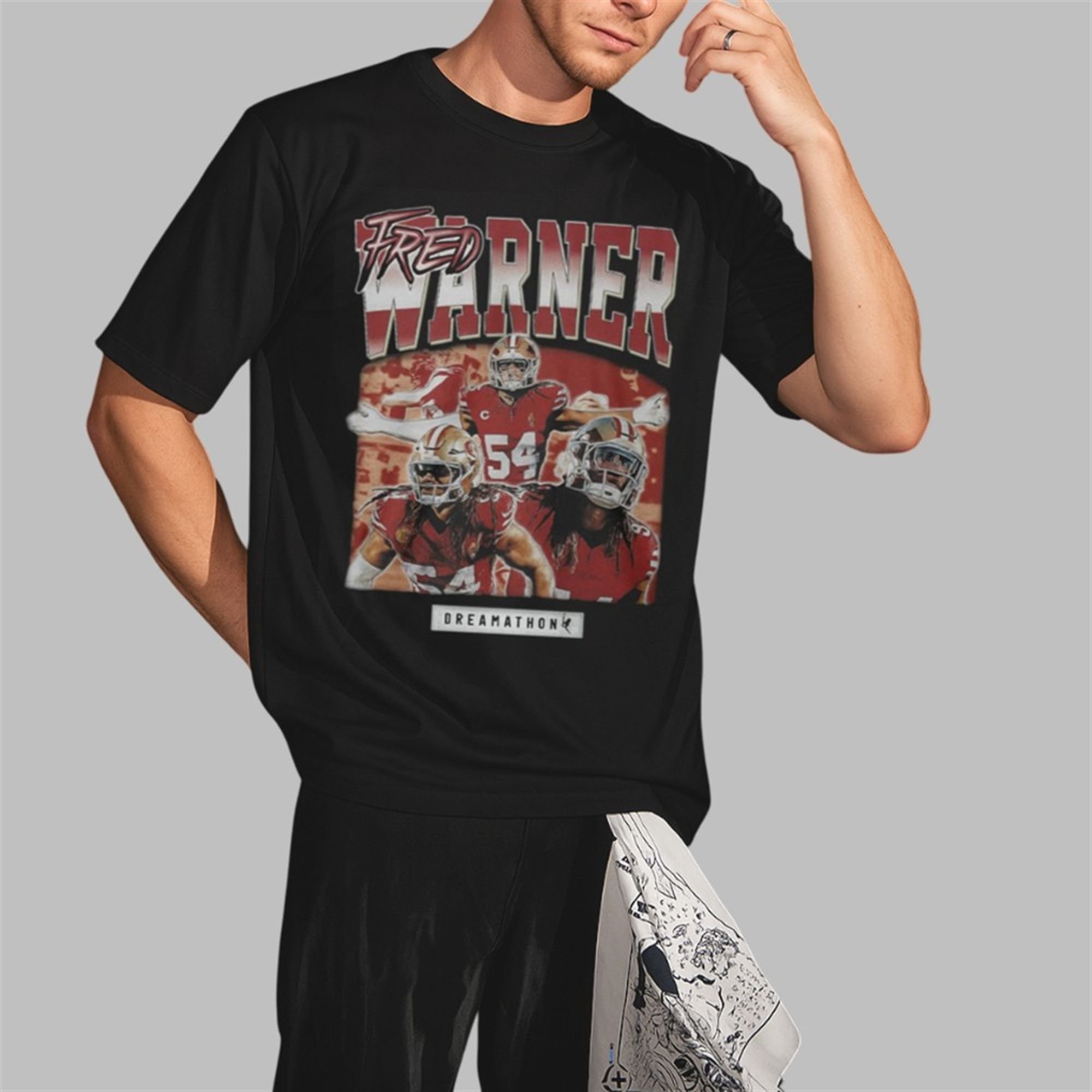 49ers Skyy Moore's Fred Warner Shirt 49ers Skyy Moore's Fred Warner Shirt