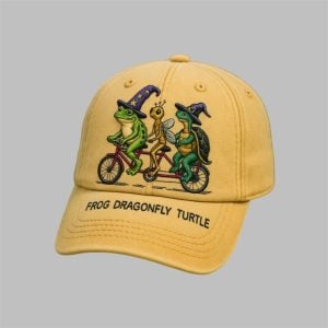 Frog Dragonfly Turtle FDT 2025 Printed Hat 1 1