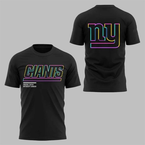5 2025 NY Giants Crucial Catch Shirt