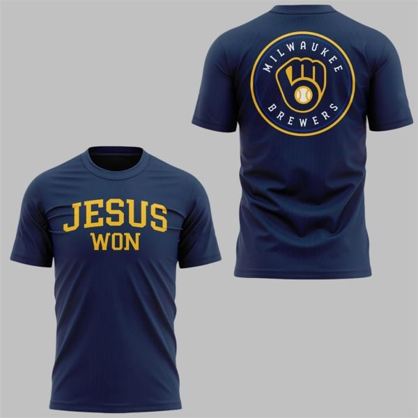 5 Brewers Jesus Won 2025 Shirt