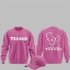 5 Texans Breast Cancer Awareness Sweat 2025 Sweatshirt