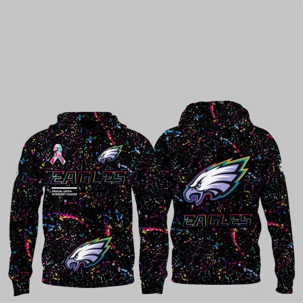 51 2025 Eagles Crucial Catch Hoodie
