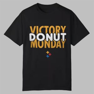 Steelers Victory Donut Monday Shirt 0 0