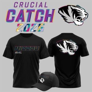 13 2025 Mizzou Football Crucial Catch Shirt