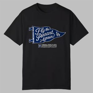 Dodgers Division Champions Fly The Pennat Again 2025 Shirt 0 0