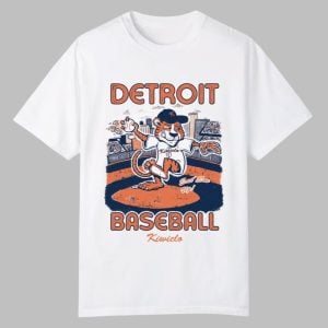 Detroit Tigers Eat Em Up Kiwiclo Mascot Shirt 0 0