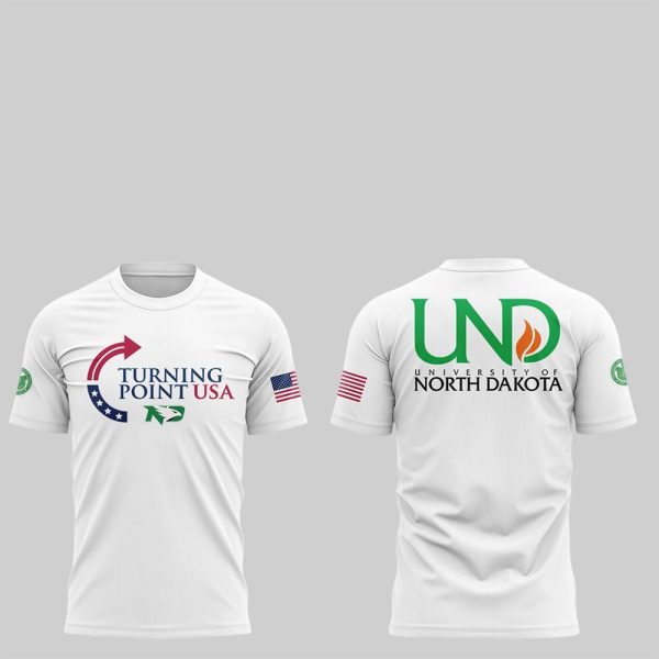 6 North Dakota x Turning Point USA 2025 Shirt