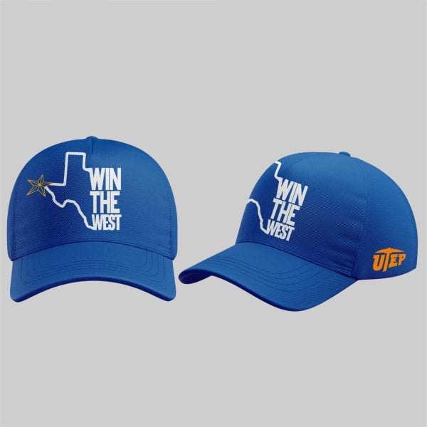 62 2025 UTEP Win The West Hat