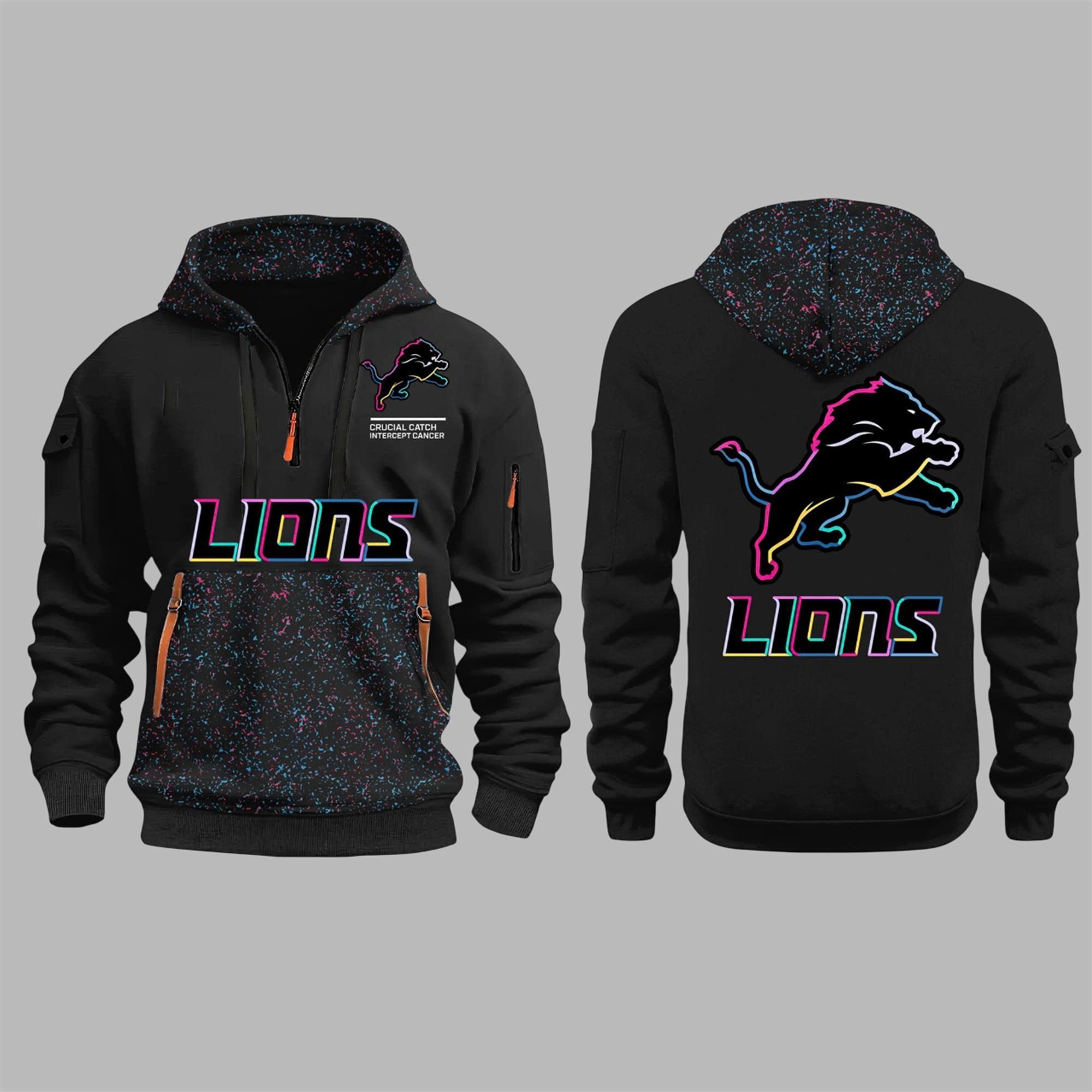 63 2025 Lions Crucial Catch Hoodie 63 2025 Lions Crucial Catch Hoodie