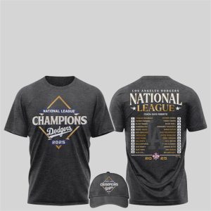 14 National League Chammpions Dodgers 2025 Shirt