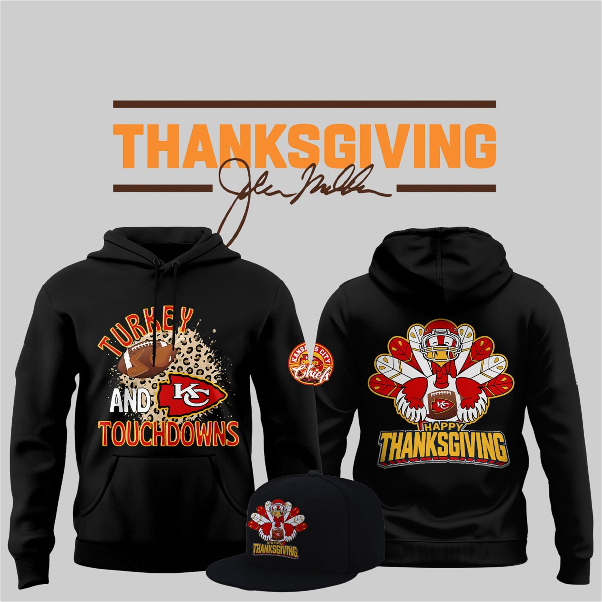 75 KC Chiefs Thanksgiving Game 2025 Hoodie 75 KC Chiefs Thanksgiving Game 2025 Hoodie