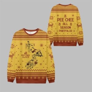 2025 Christmas Pee Chee All Season Portfolid Ugly Sweater 1 1
