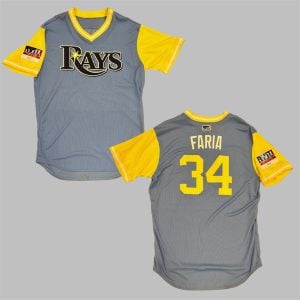 Rays Blake Jacob Faria 2017 Jersey 0