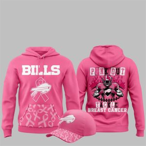 16 Bills Pink Out Tackle Breast Cancer 2025 Hoodie