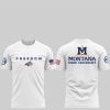 8 2025 Charlie Kirk Freedom x Montana State University Shirt