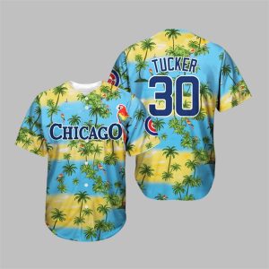 Cubs Parrot Summer Vibe 2025 Jersey 1 1