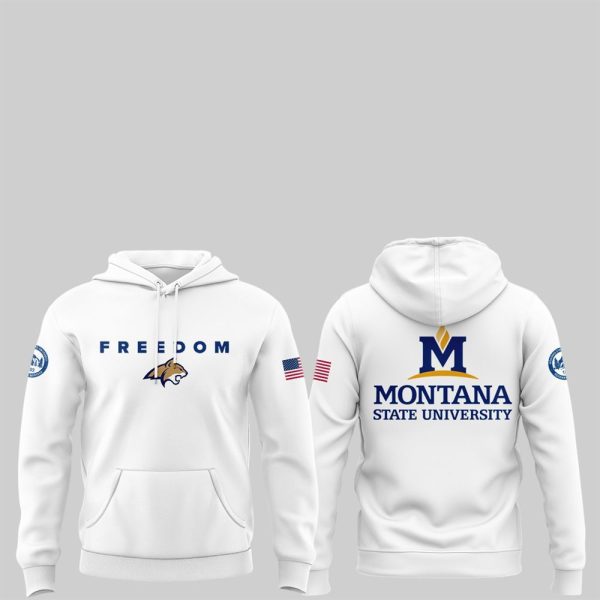 9 2025 Charlie Kirk Freedom x Montana State University Hoodie