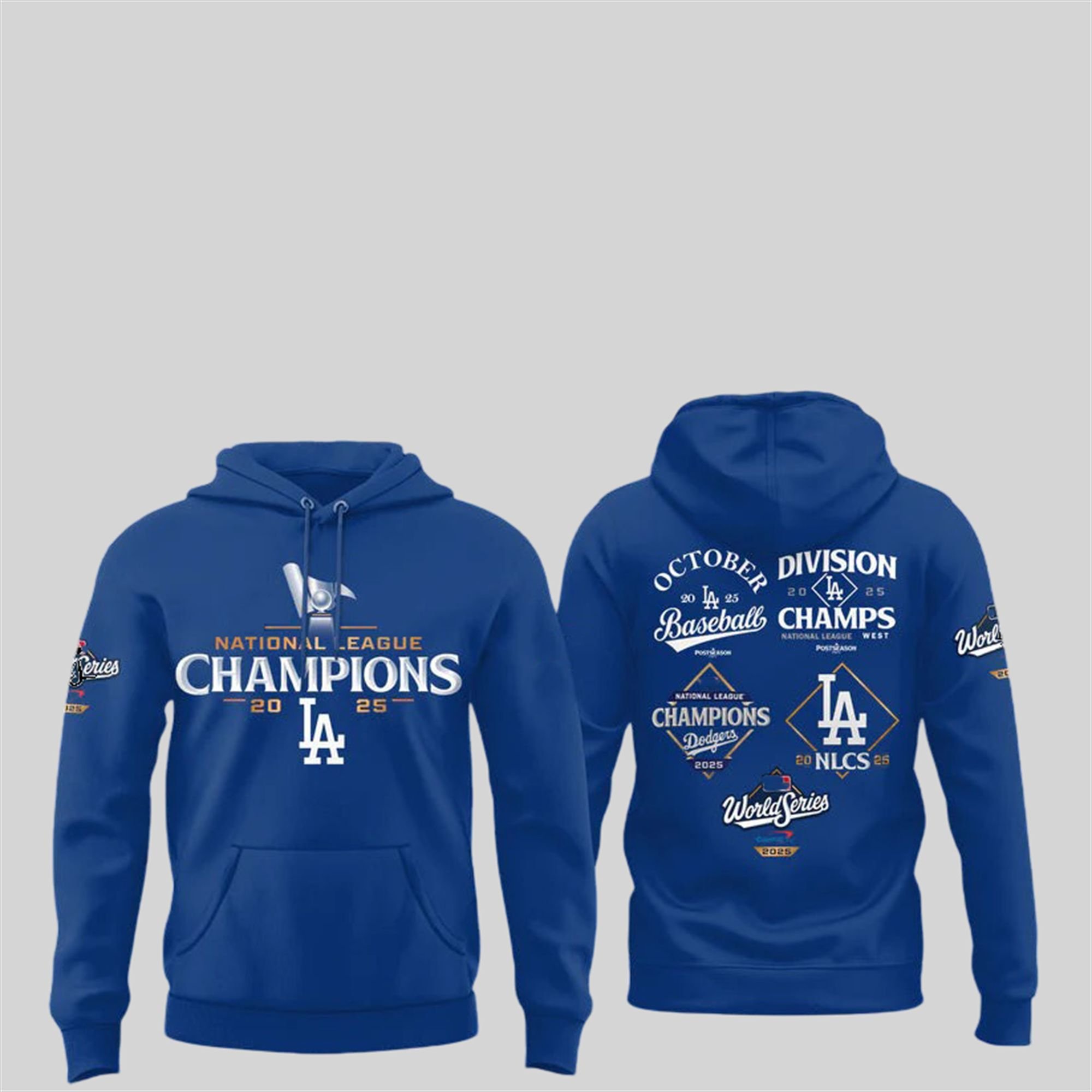 Dodgers NATIONAL LEAGUE CHAMPIONS 2025 Shirt 2 9 Dodgers NATIONAL LEAGUE CHAMPIONS 2025 Hoodie