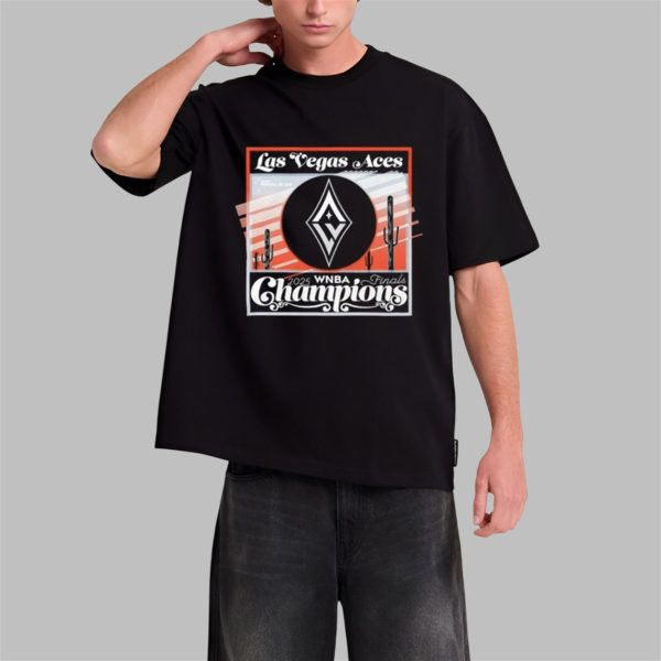 Aces 2025 Finals Champions Shirt 0 1
