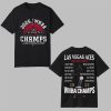 Aces Champions 2025 Celebration Let's Go Girls Shirt
