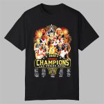 Aces Victory 2025 Champions Signatures Team Shirt