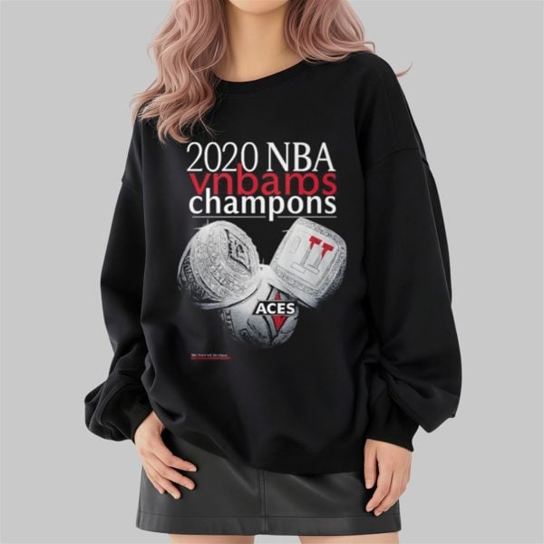 Aja Wilson Aces 2020 Champions Regression Year Shirt 2 4