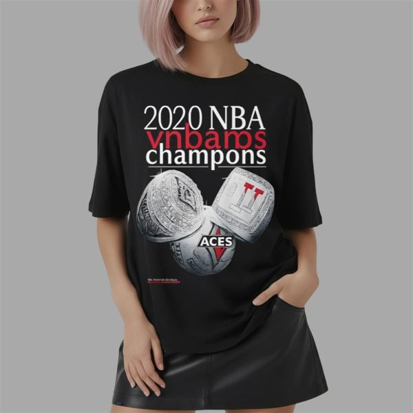 A'ja Wilson Aces 2020 NBA Vnbamos Champons Re'gression Year Shirt