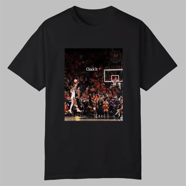 Aja Wilson Clock It Shirt 0 0