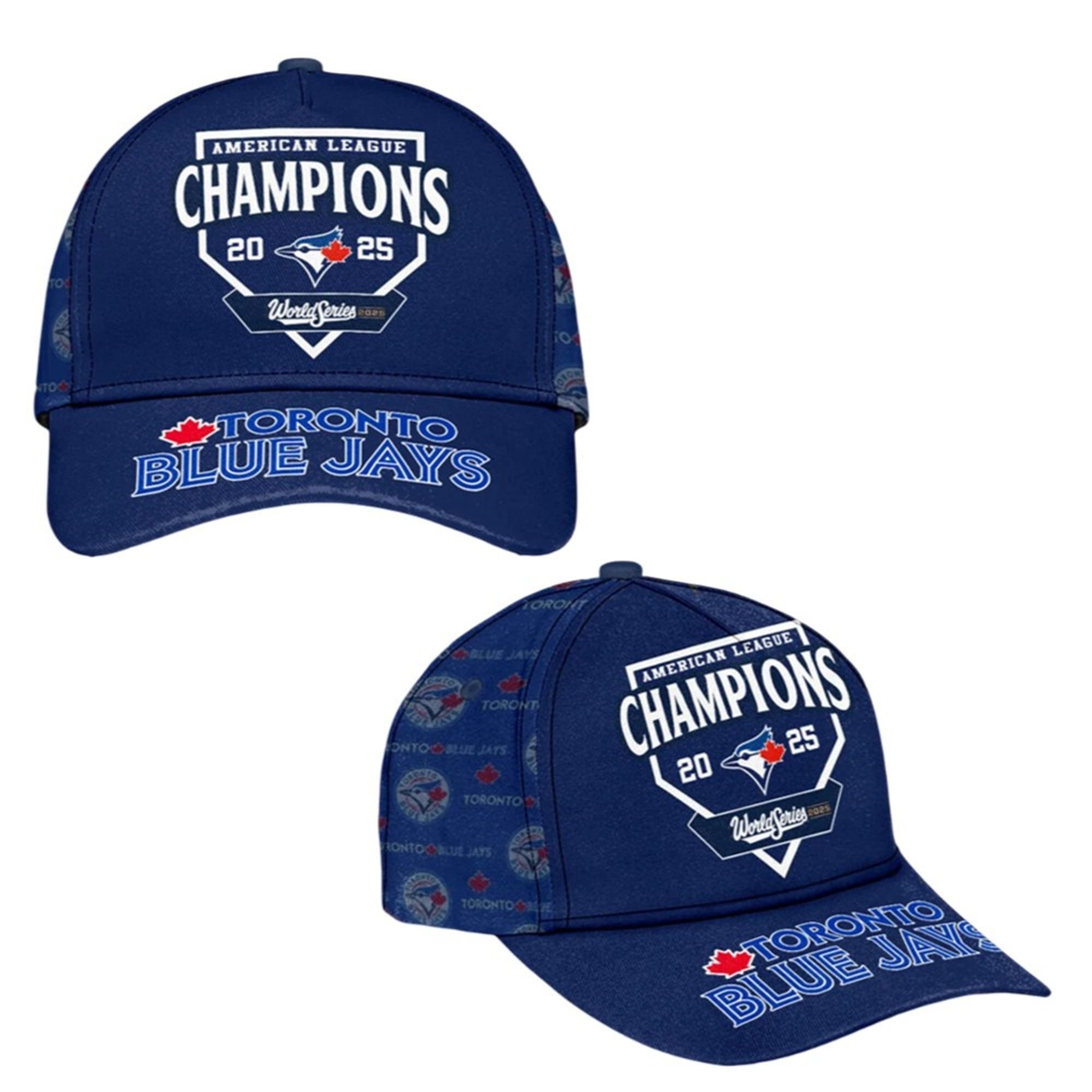 American League Champions 2025 World Series Blue Jays Cap 2 American League Champions 2025 World Series Blue Jays Cap 1 2