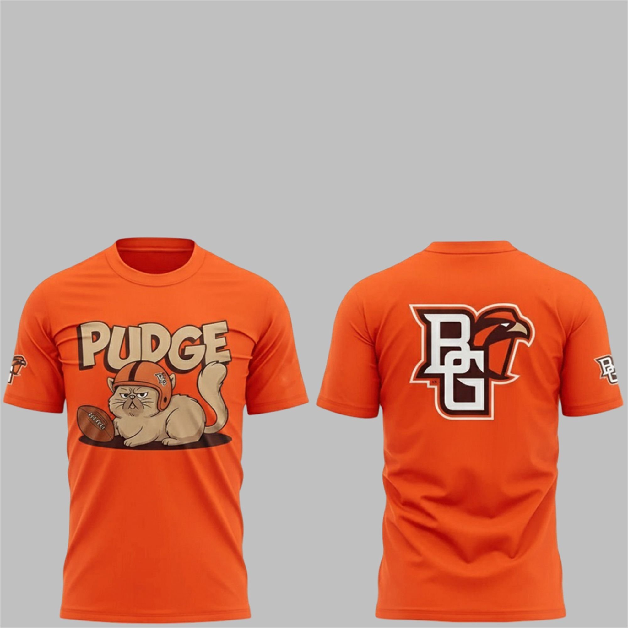 BGSU 2025 Pudge The Cat Shirt 1 BGSU 2025 Pudge The Cat Shirt 1