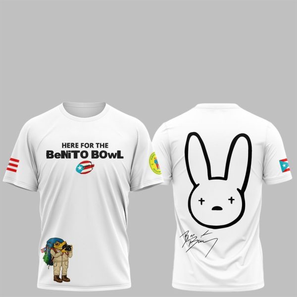 Bad Bunny Here For The BeNITO Bowl Shirt 1