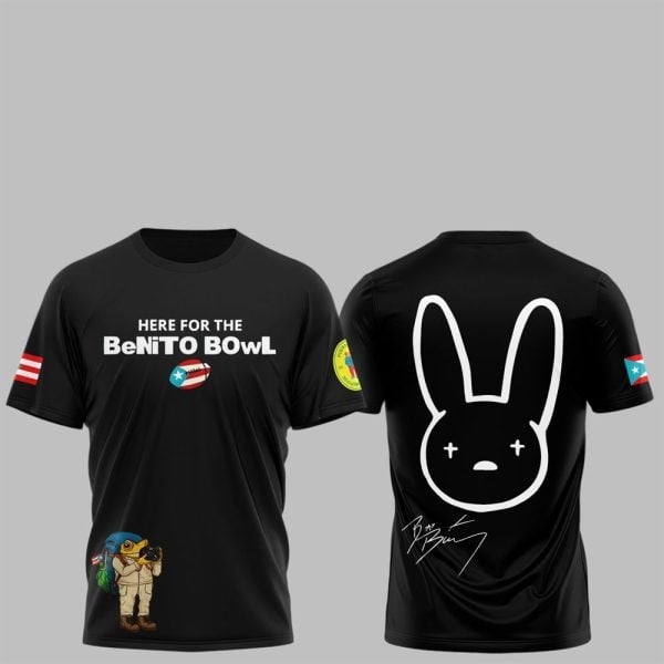 Bad Bunny Here For The BeNITO Bowl Shirt 2