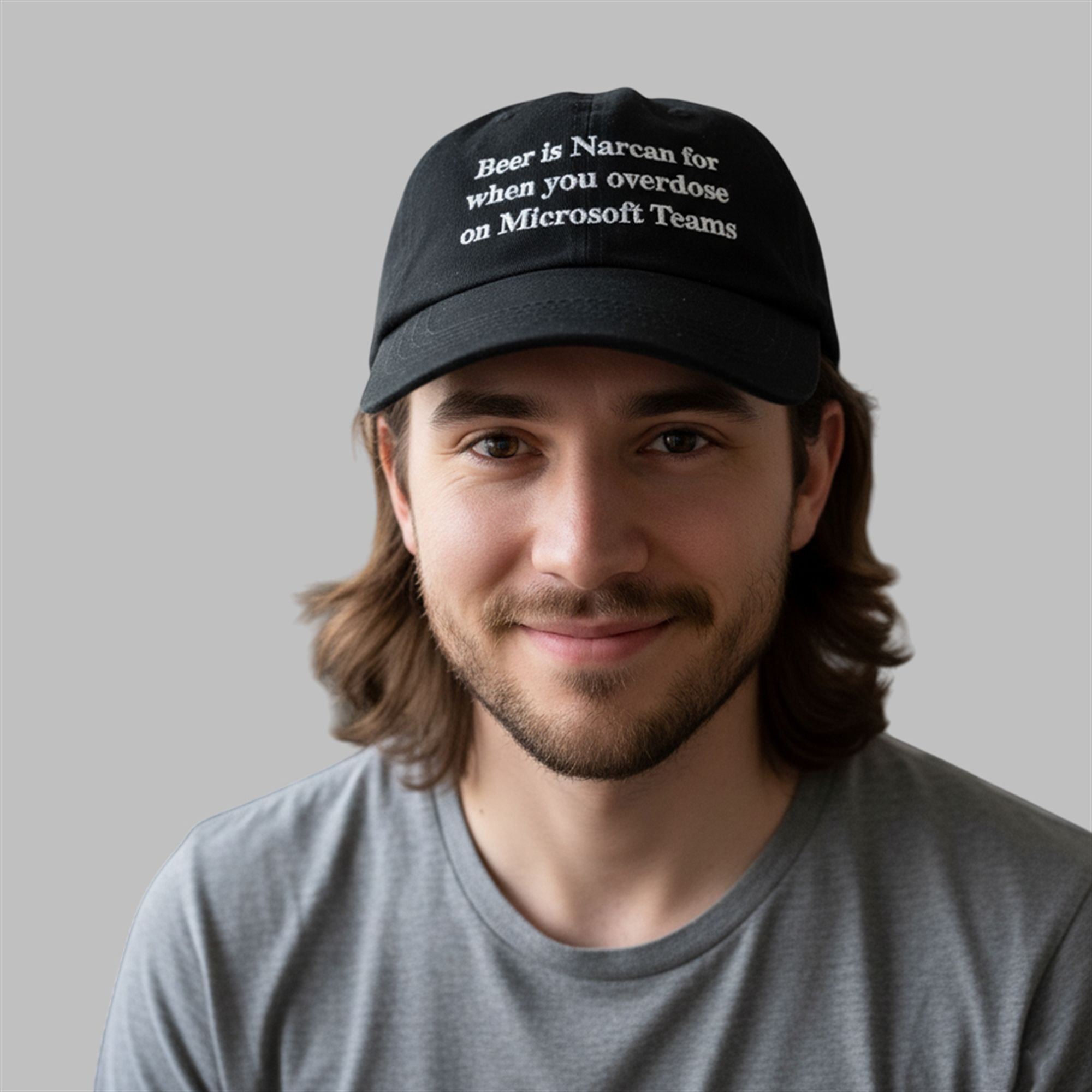 Beer Is Narcan For When You Overdose On Microsoft Teams Hat 2 Beer Is Narcan For When You Overdose On Microsoft Teams Hat 2