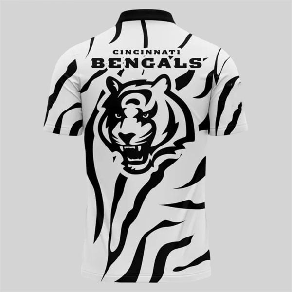 Bengals Tiger Stripe 2025 Polo Shirt 2