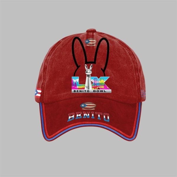 Benito Bowl Football Printed Hat 2