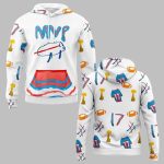Bills Josh Allen 2025 Billustration Charlie Special Hoodie
