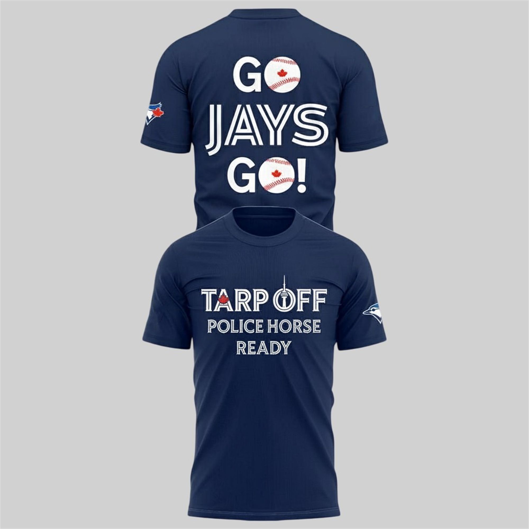 Blue Jays 2025 Tarp Off Police Horse Ready Shirt 2 Blue Jays 2025 Tarp Off Police Horse Ready Shirt 2