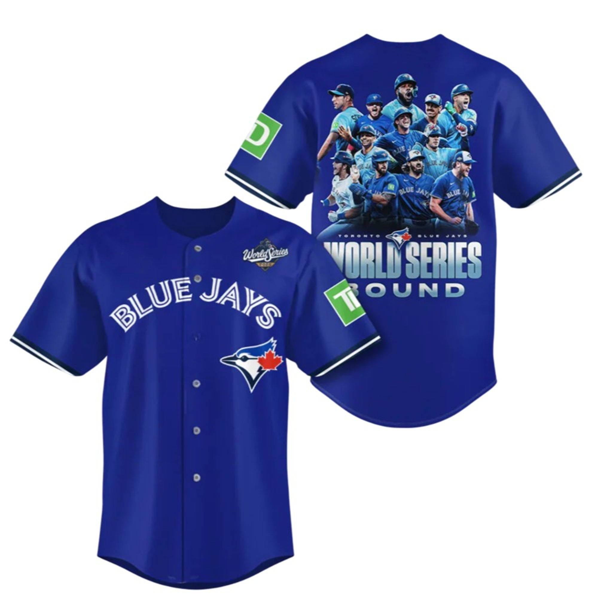 Blue Jays 2025 World Series Bound Jersey 2 Blue Jays 2025 World Series Bound Jersey 1 2